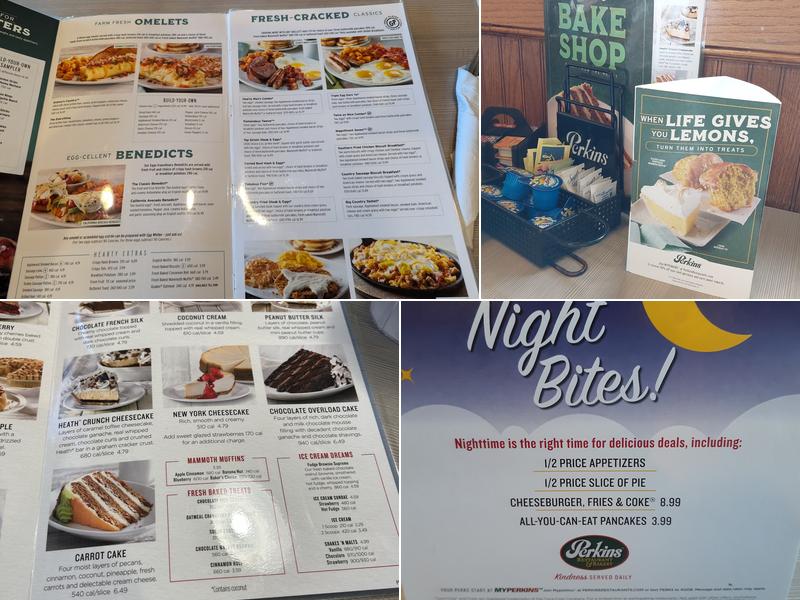 Perkins Restaurant & Bakery Menu