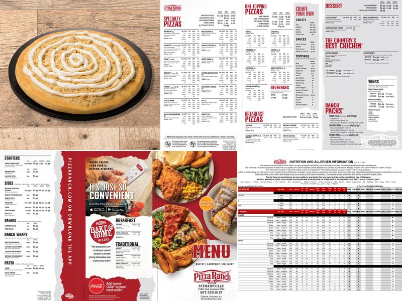 Pizza Ranch Menu