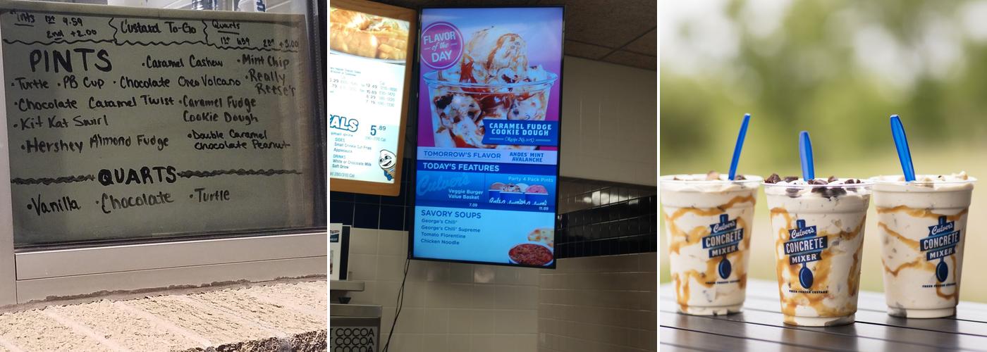 Culver’s Menu
