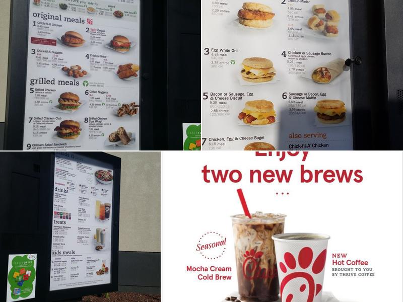 Chick-fil-A Menu