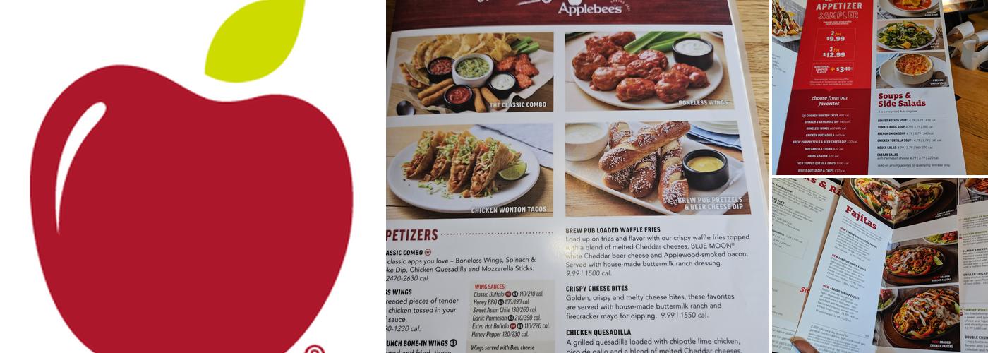 Applebee's Grill + Bar Menu