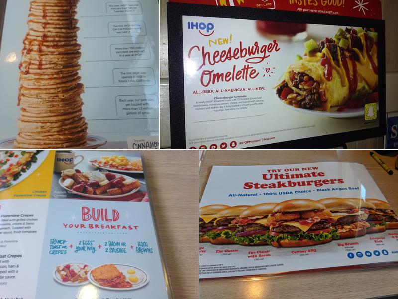 IHOP Menu