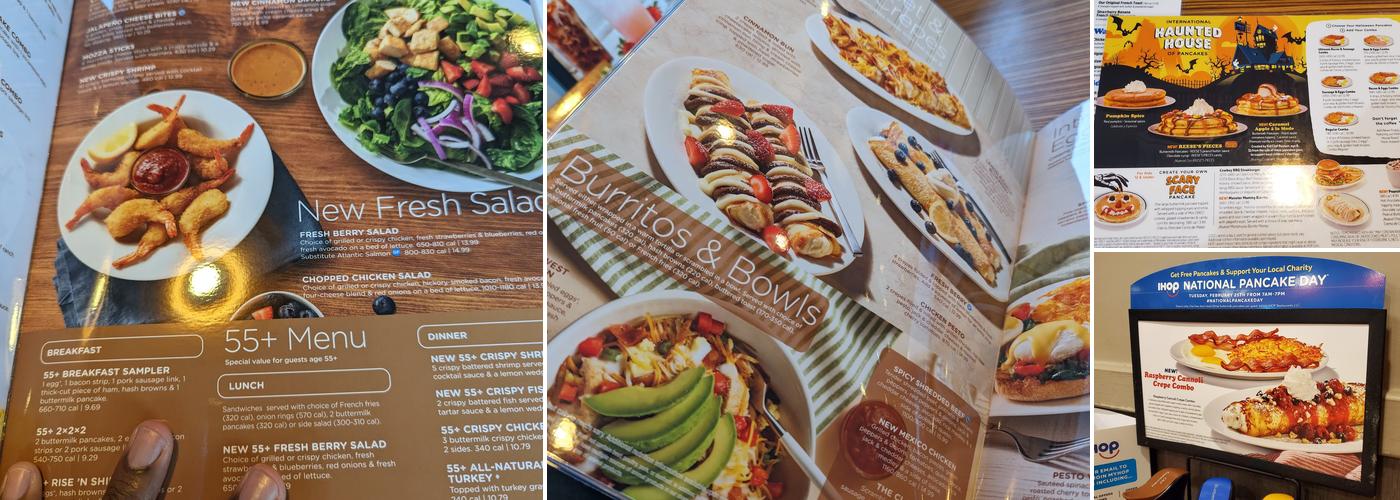 IHOP Menu