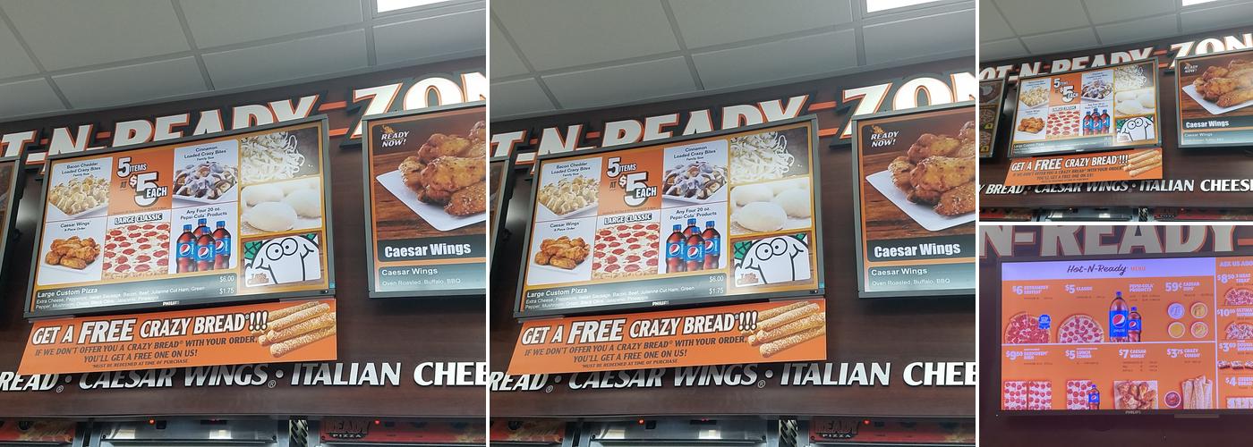 Little Caesars Pizza Menu