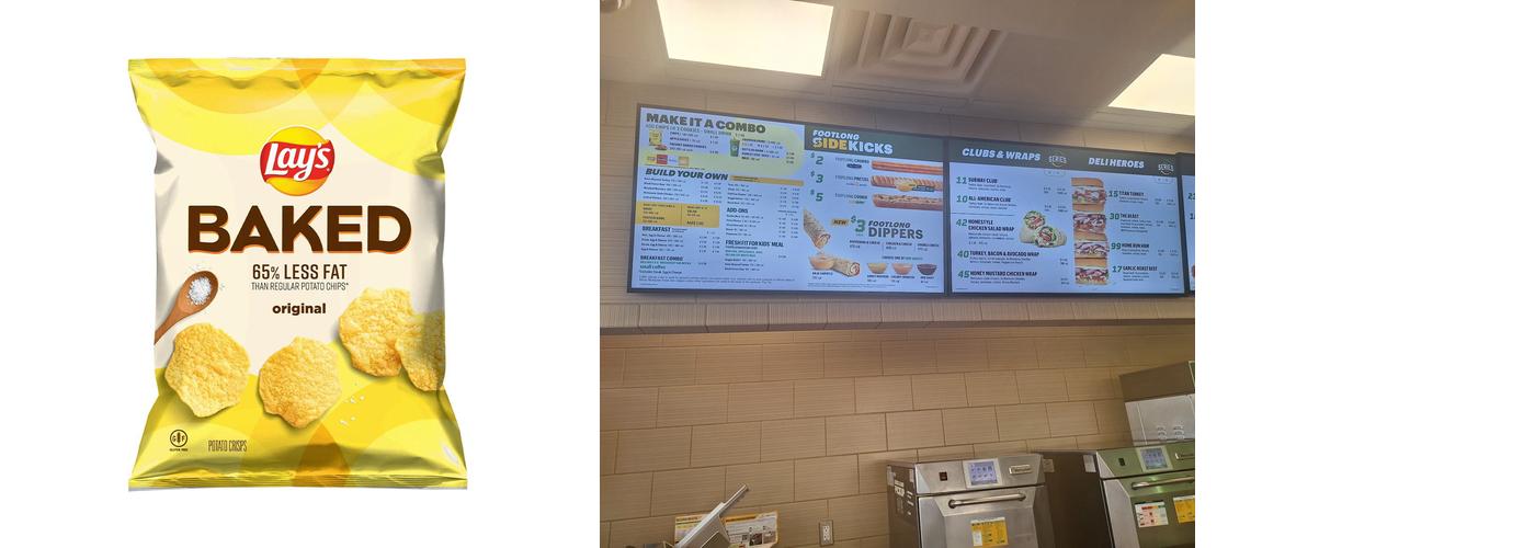 Subway Menu