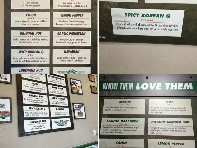 Wingstop Menu