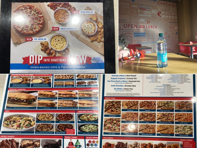 Domino's Pizza Menu