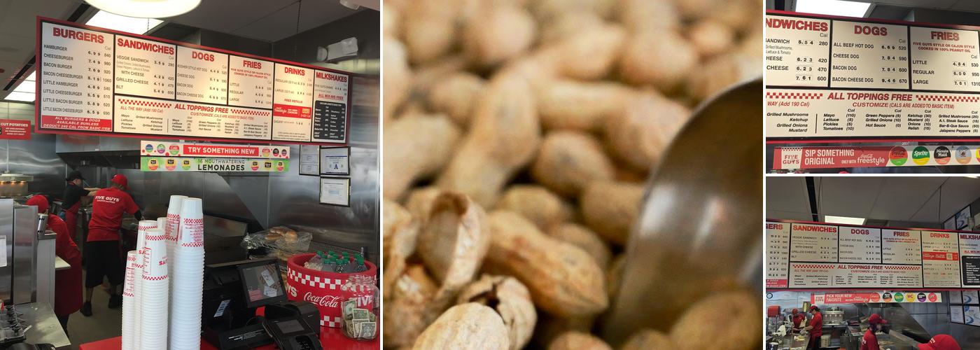 Five Guys Menu