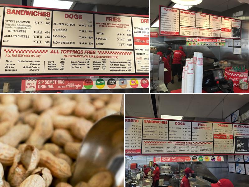 Five Guys Menu
