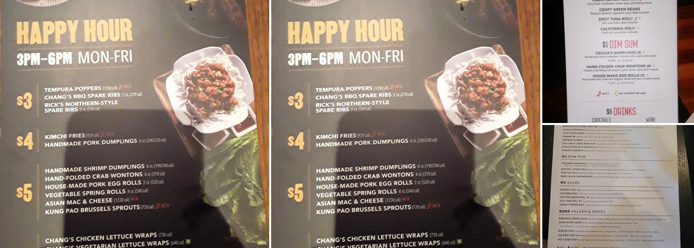 P.F. Chang's Menu