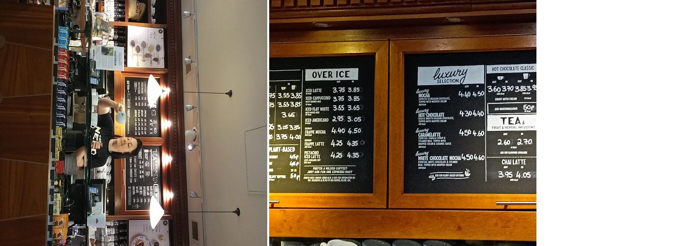 Caffè Nero Menu