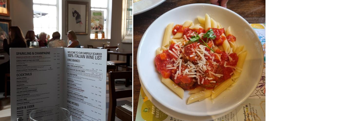 Prezzo Italian Restaurant Kings Lynn Menu