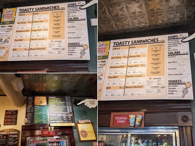 Potbelly Menu