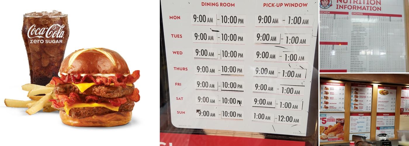 Wendy's Menu
