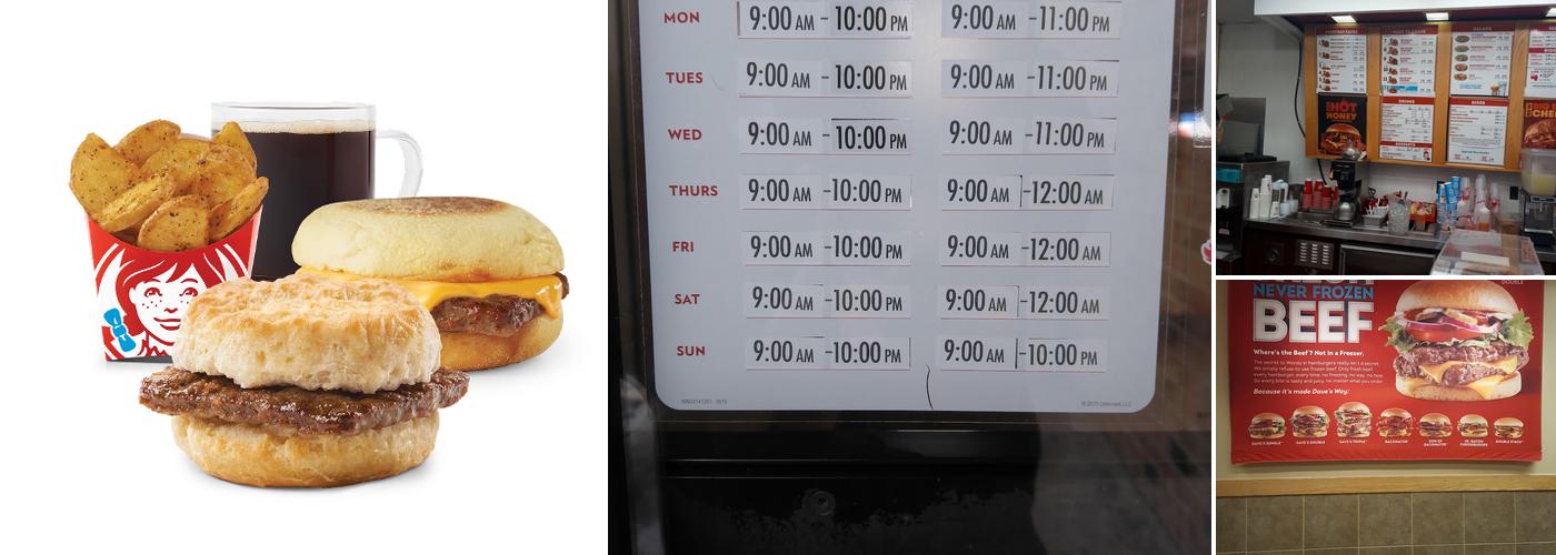 Wendy's Menu