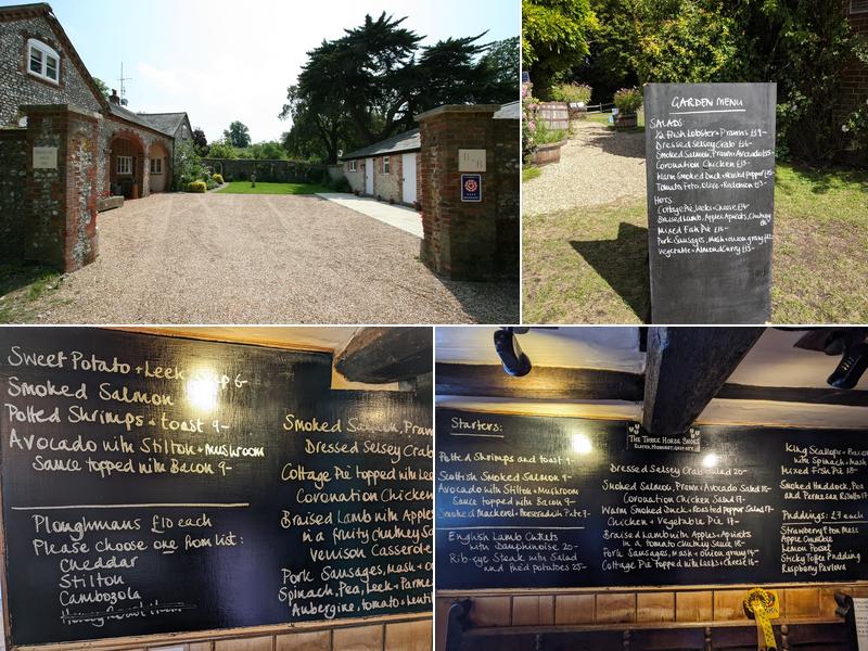 The Three Horseshoes Menu