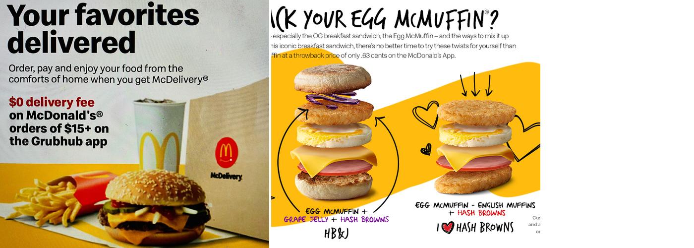 McDonald's Menu