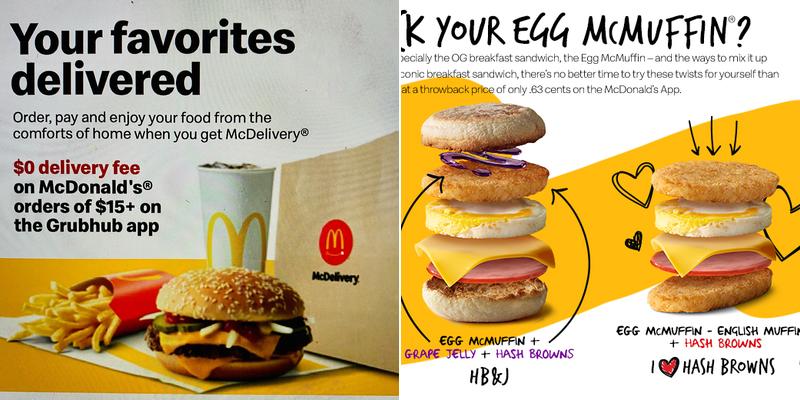 McDonald's Menu