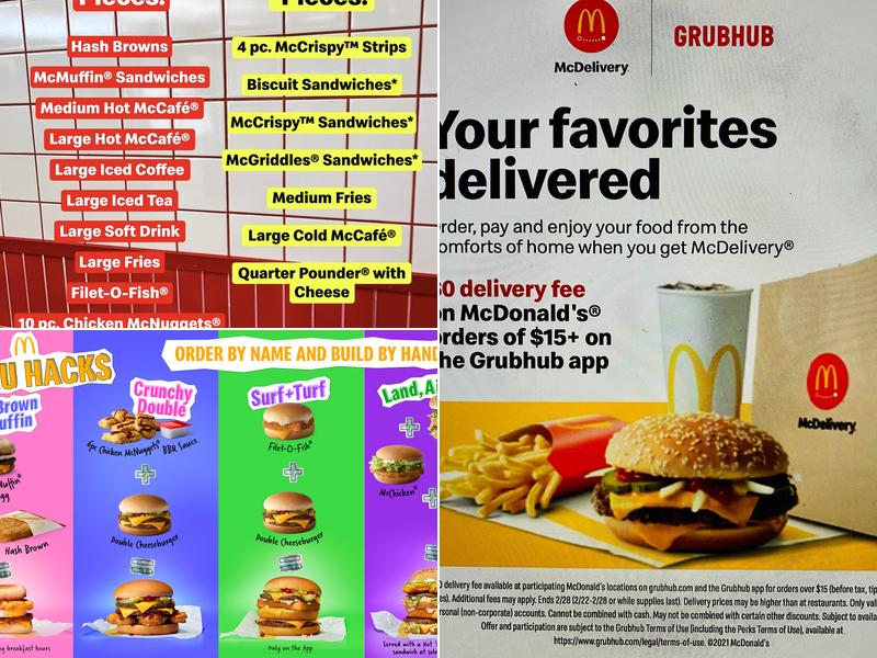 McDonald's Menu