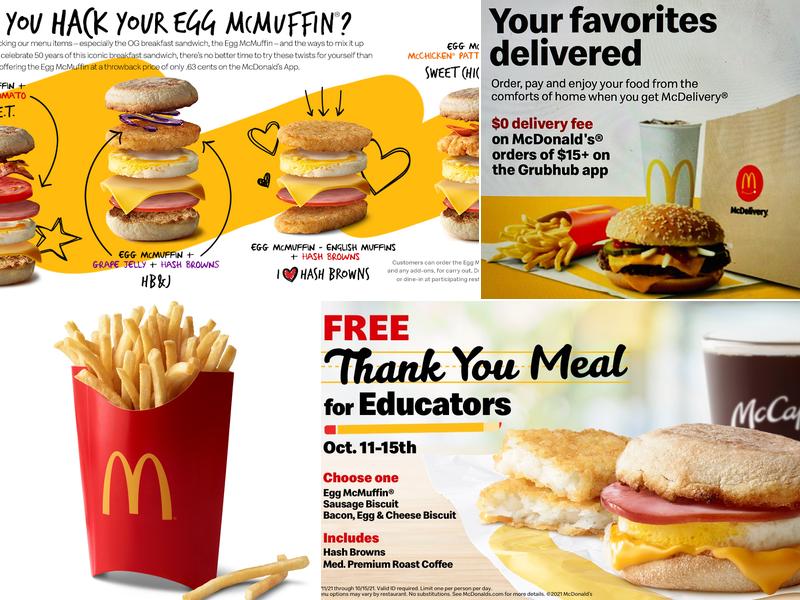McDonald's Menu