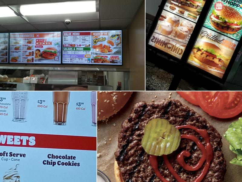 Burger King Menu