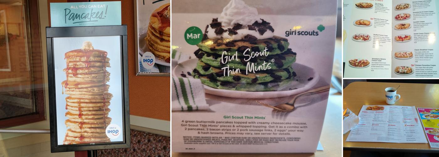 IHOP Menu