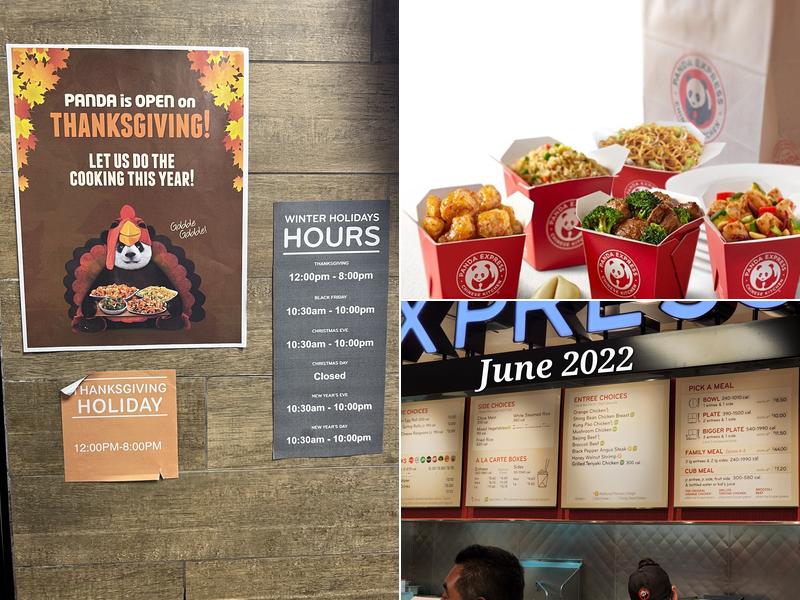 Panda Express Menu