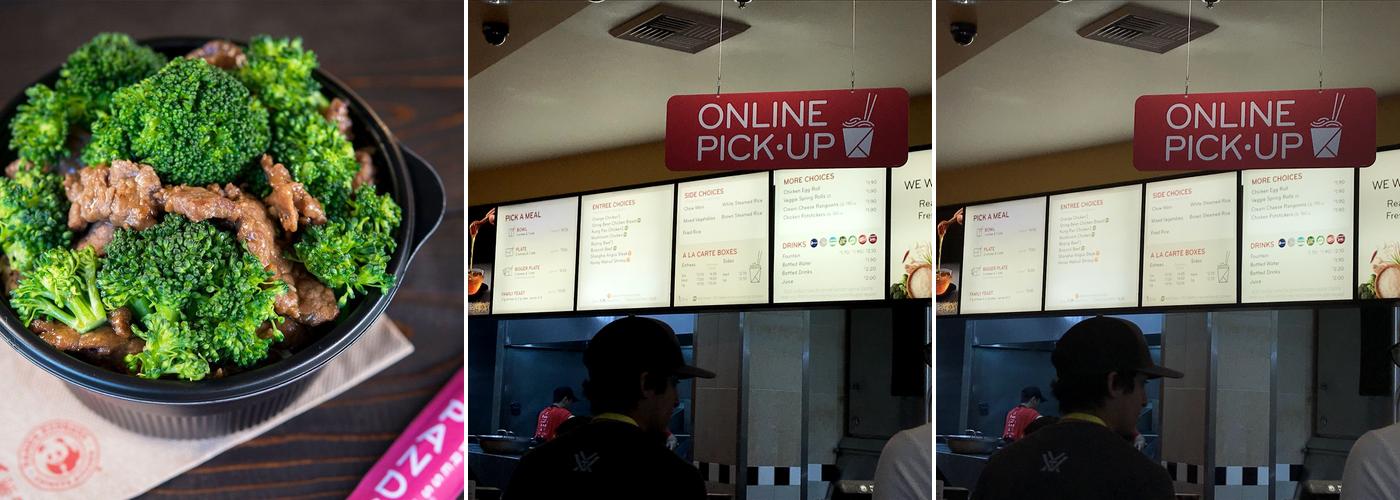 Panda Express Menu