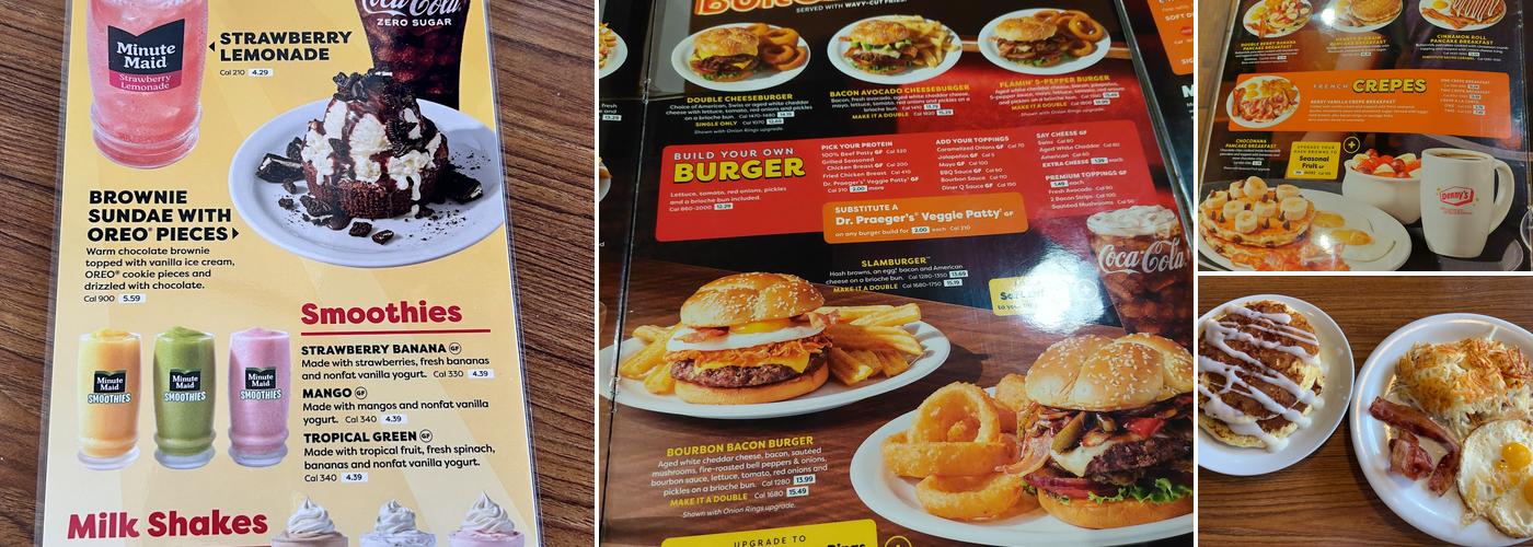 Denny's Menu
