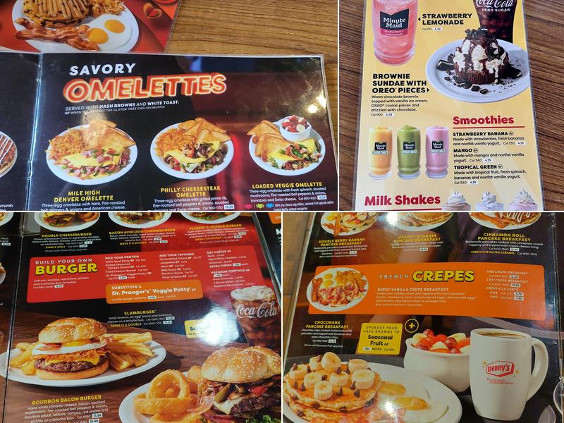 Denny's Menu