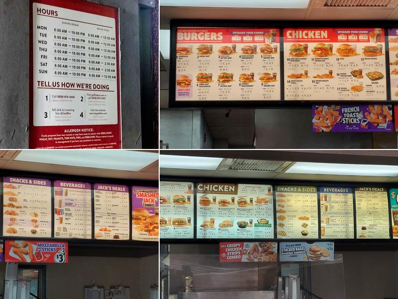 Jack In The Box Menu