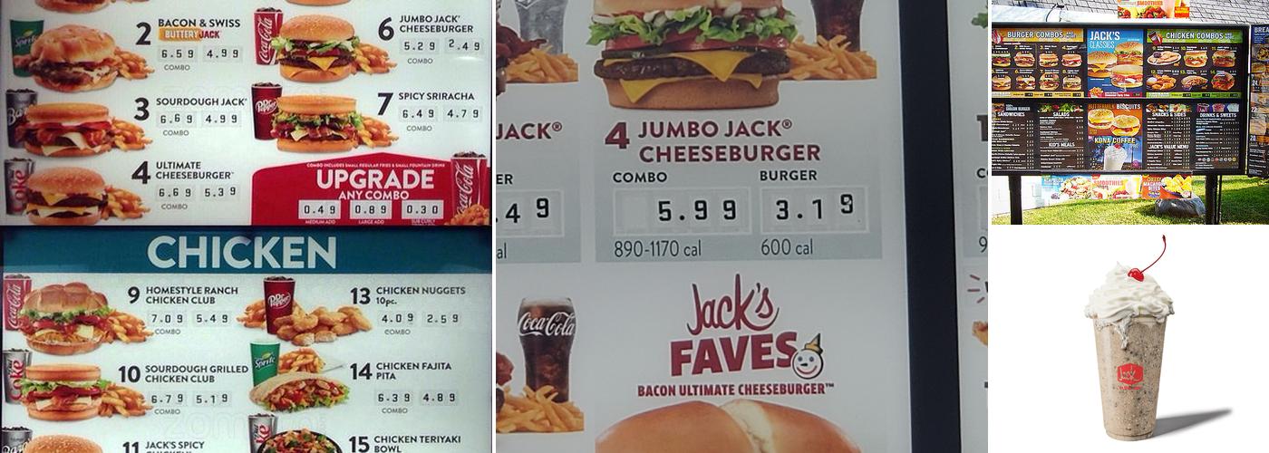 Jack In The Box Menu