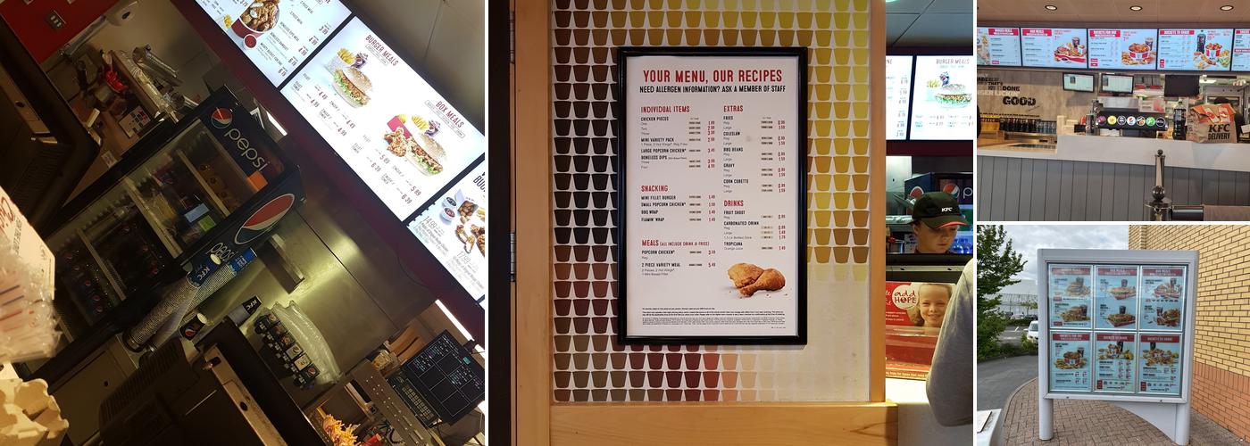 KFC Perry Bar - One Stop Retail Park Menu