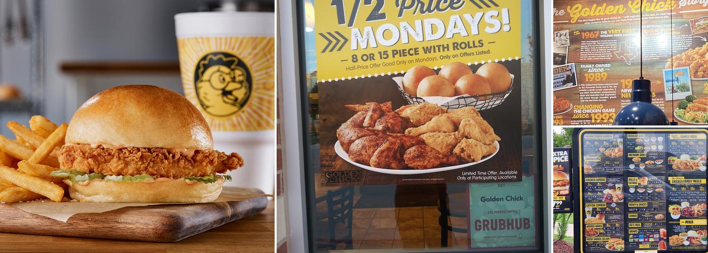 Golden Chick Menu