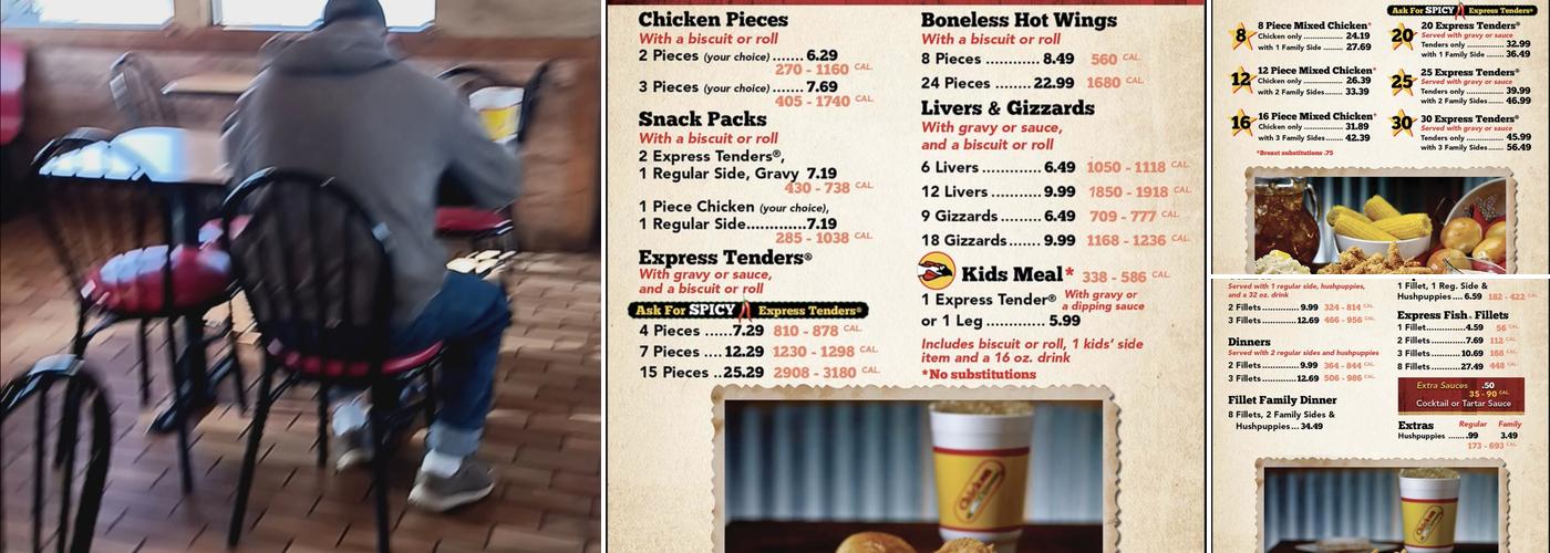 CHICKEN EXPRESS Menu