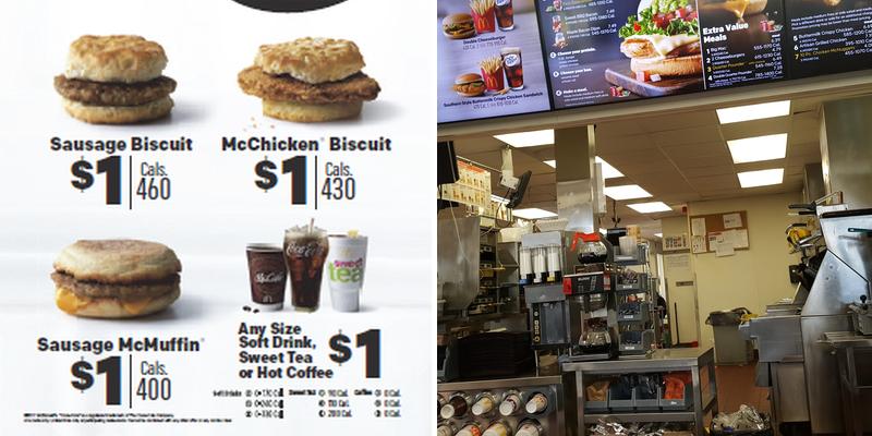 McDonald's Menu
