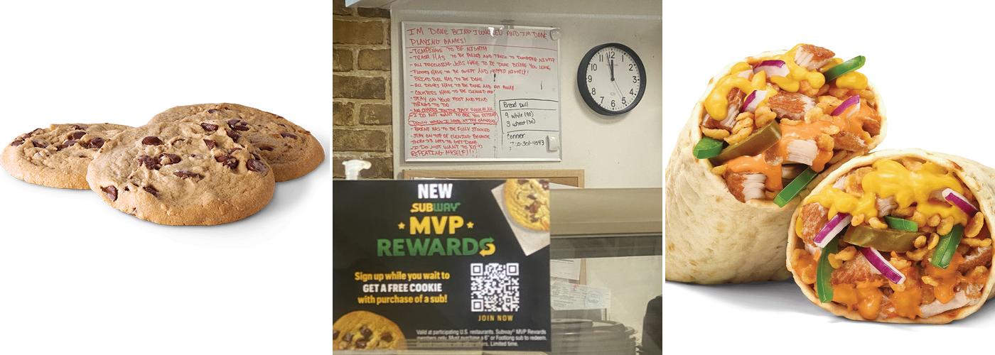 Subway Menu