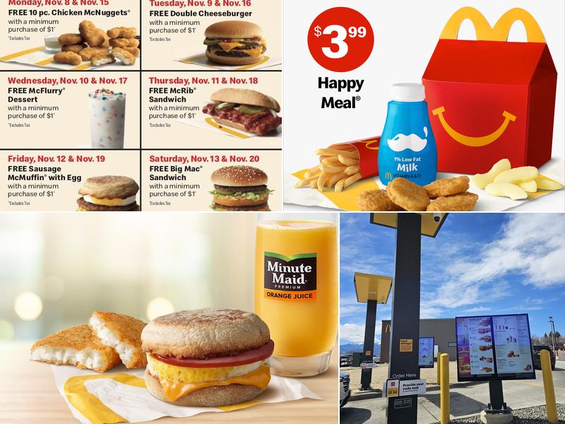 McDonald's Menu