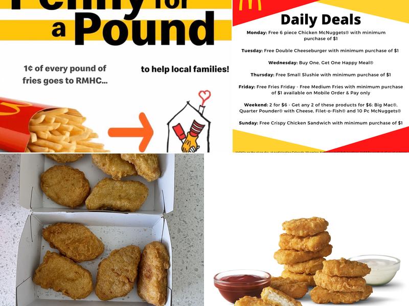 McDonald's Menu