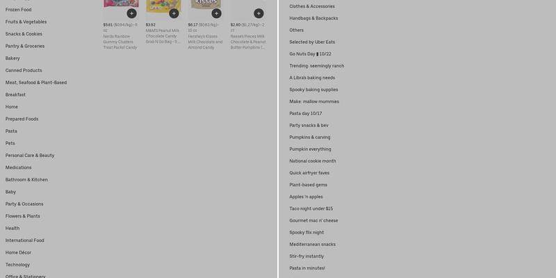 Starbucks Menu