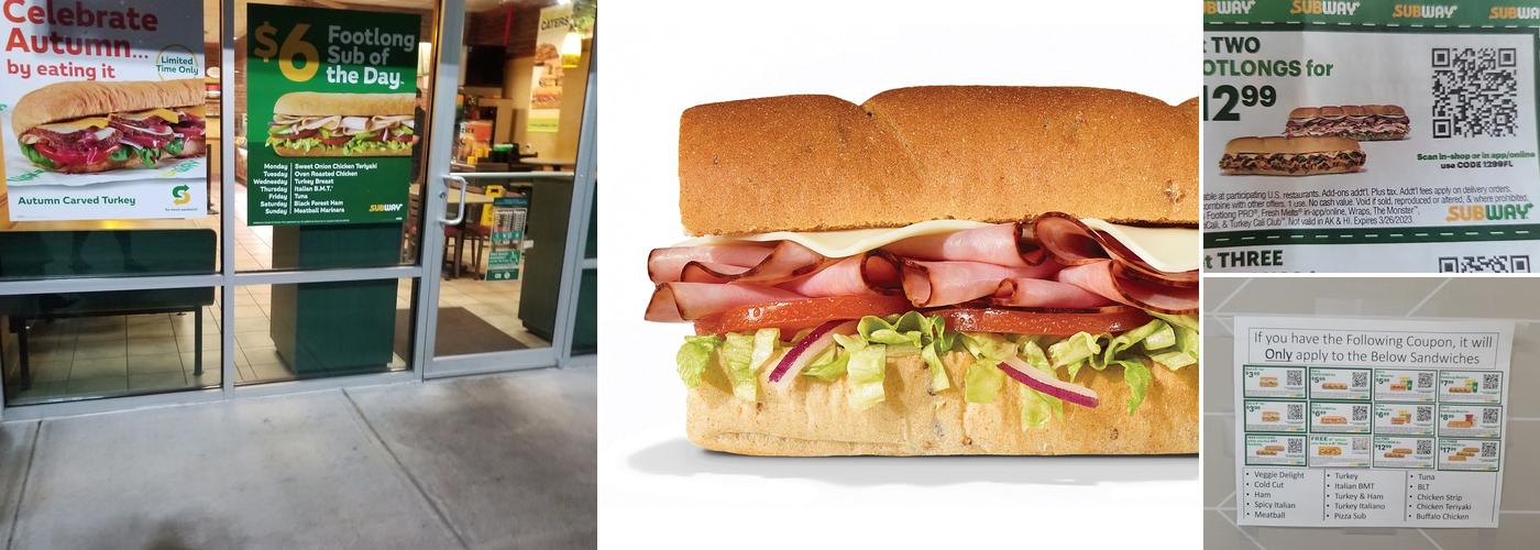 Subway Menu