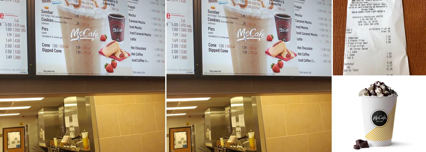 McDonald's Menu