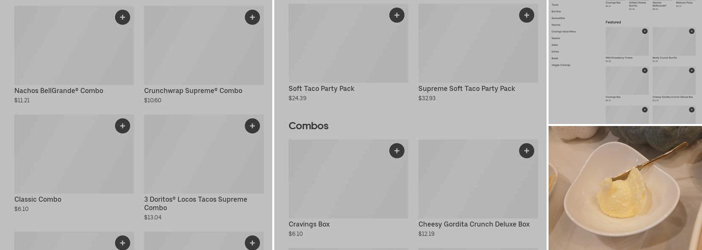 Taco Bell Menu
