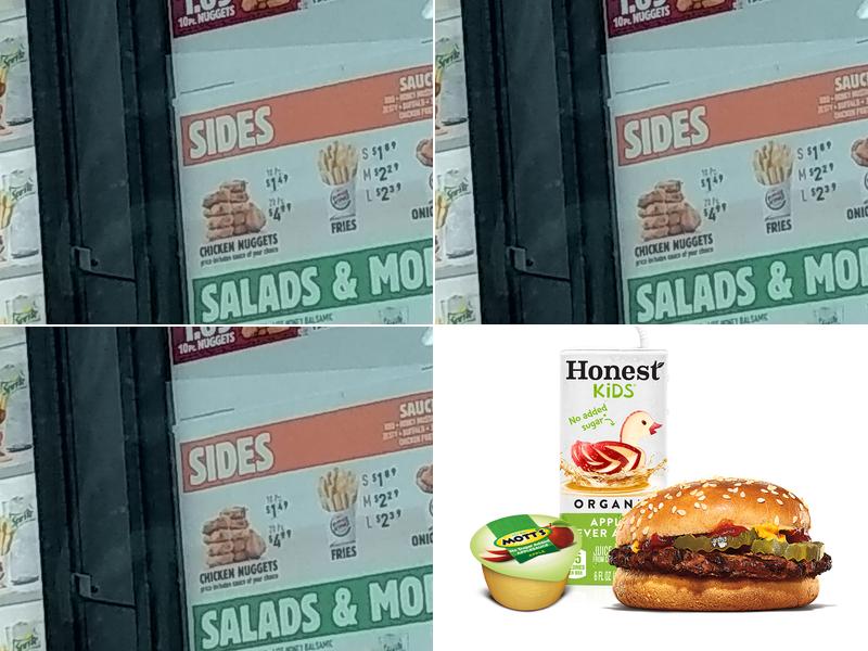 Burger King Menu