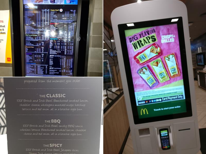 McDonald's Menu