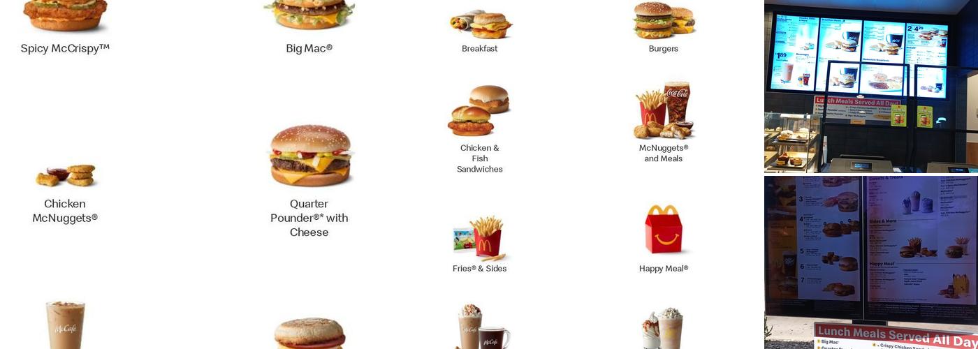 McDonald's Menu