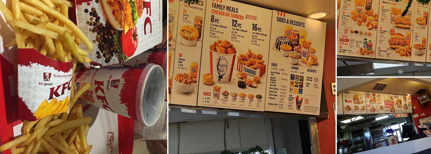 KFC Menu