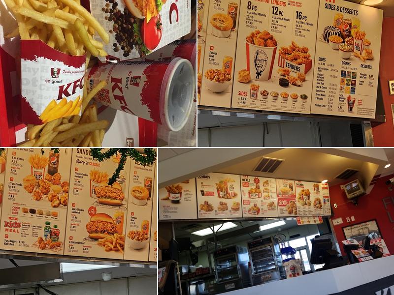 KFC Menu