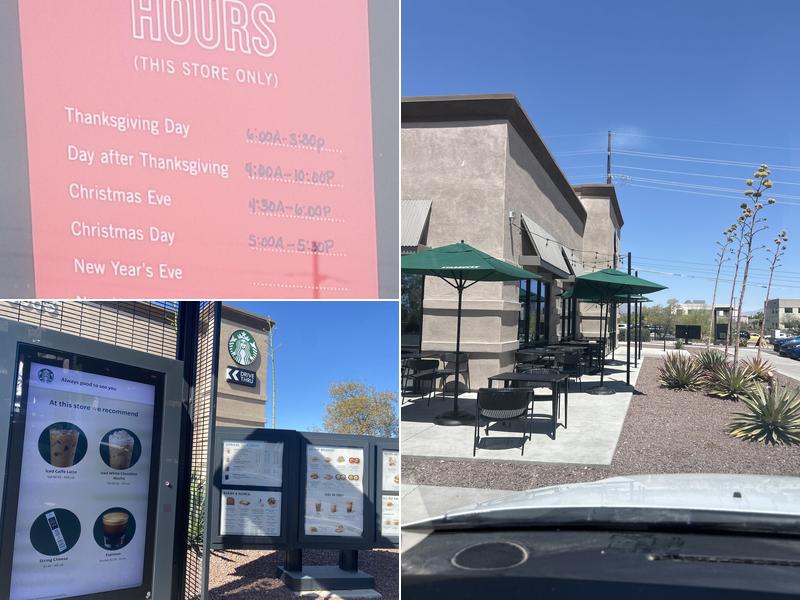 Starbucks Menu
