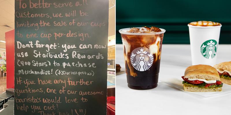 Starbucks Menu